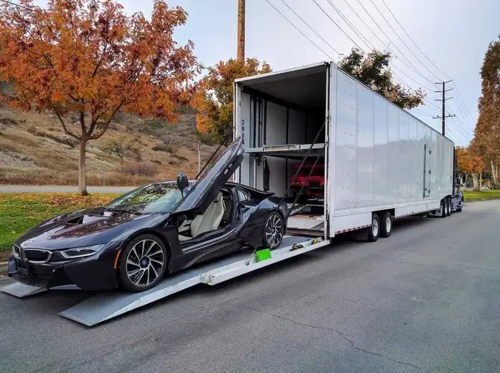 Enclosed Car Carrier